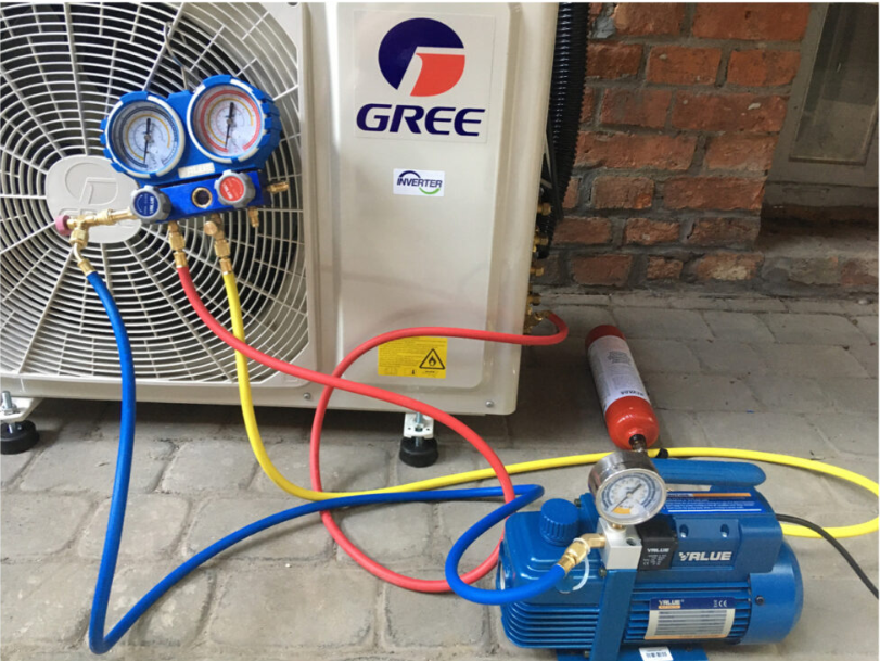 Realizacja 5 — montaż klimatyzacji